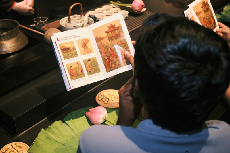 Hands-on Discovery of Vietnamese Lotus Tea & Culture