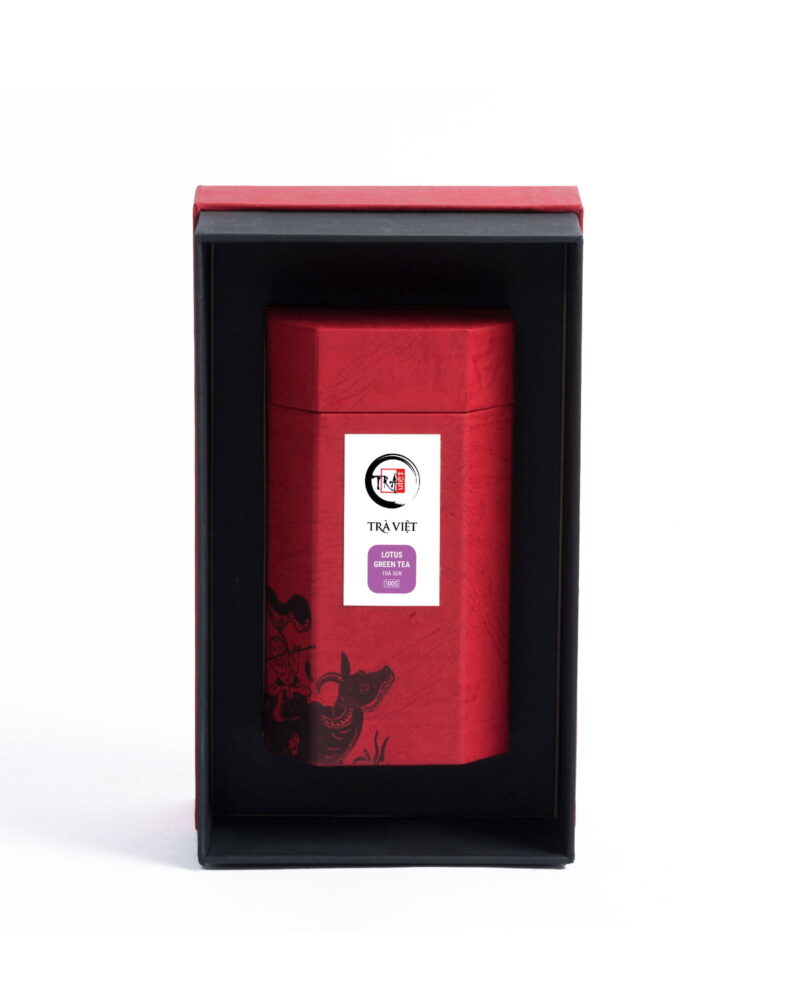 TRAVIET Classic Lotus Tea Gift | Premium Loose Leaf Tea for Holidays & Special Occasions
