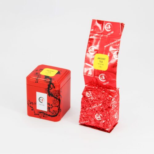 TRAVIET | Finest Ancient Green Tea (50g/1.76oz, 25+ Cups) | Loose Leaf Tea in Small Tin Caddy | Smooth & Refreshing Flavor