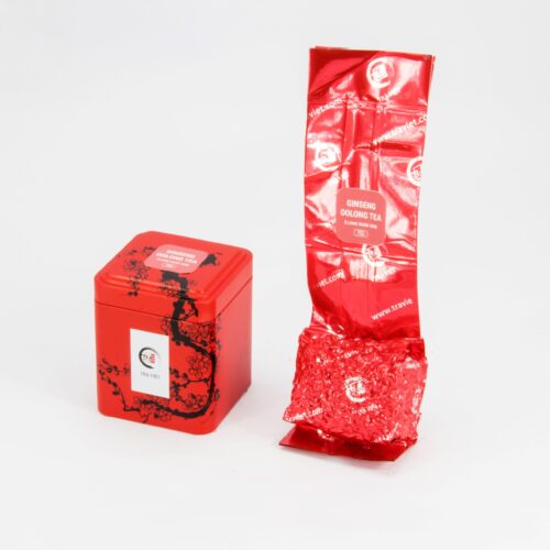 ginseng-oolong-tea TRAVIET | Ginseng Oolong Tea (60g/2.12oz, 30+ Cups) | Premium Loose Leaf Oolong Tea | Energizing & Aromatic Tea Gift