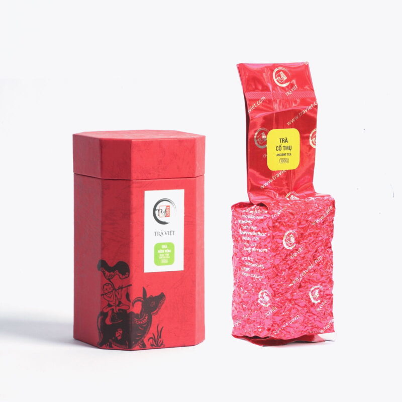 hộp trà bát gác đóng gói 100g Bảo quản trà túi chân không 100g