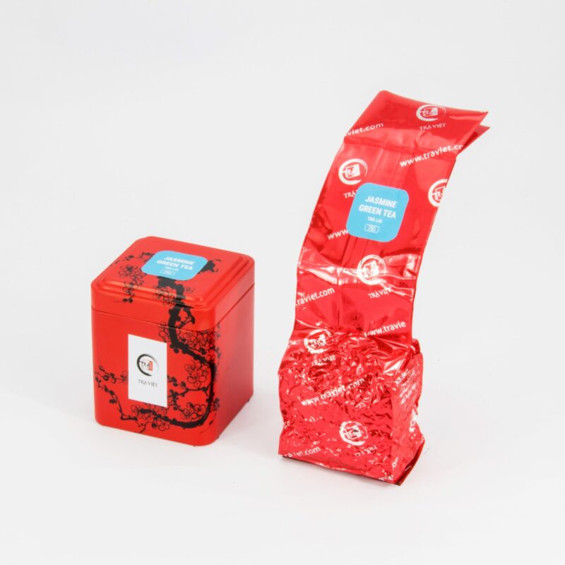 TRAVIET Premium Vietnamese Green Tea Selection | Jasmine, Ancient Green & Thai Nguyen Green Tea Gift Box