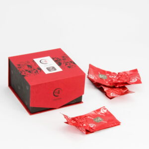 TRAVIET Ginseng Oolong and Pu-erh Tea Gift Box | Aged and Fermented Tea for Digestive Health