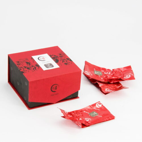 TRAVIET | Pu-erh Tea Sampler (10 Packs, 6g Each | 60g Total) | Rich & Earthy Fermented Loose Leaf Tea
