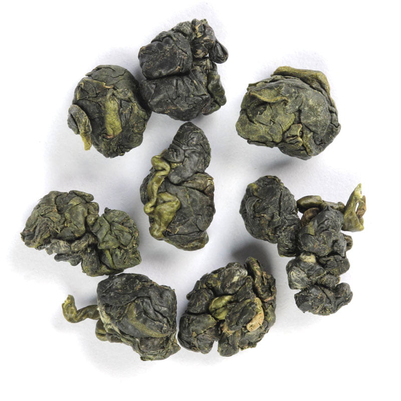 Oolong tea leaves