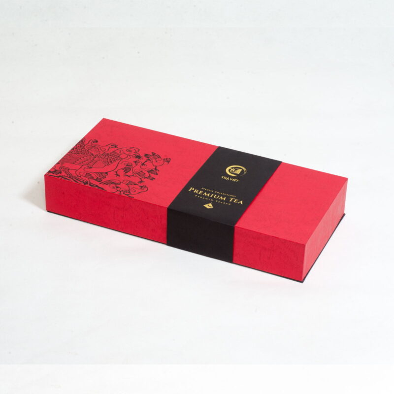 Ginger - Lemongrass - Peppermint - Red Rice - Hibiscus Tea Pyramid Gift 10