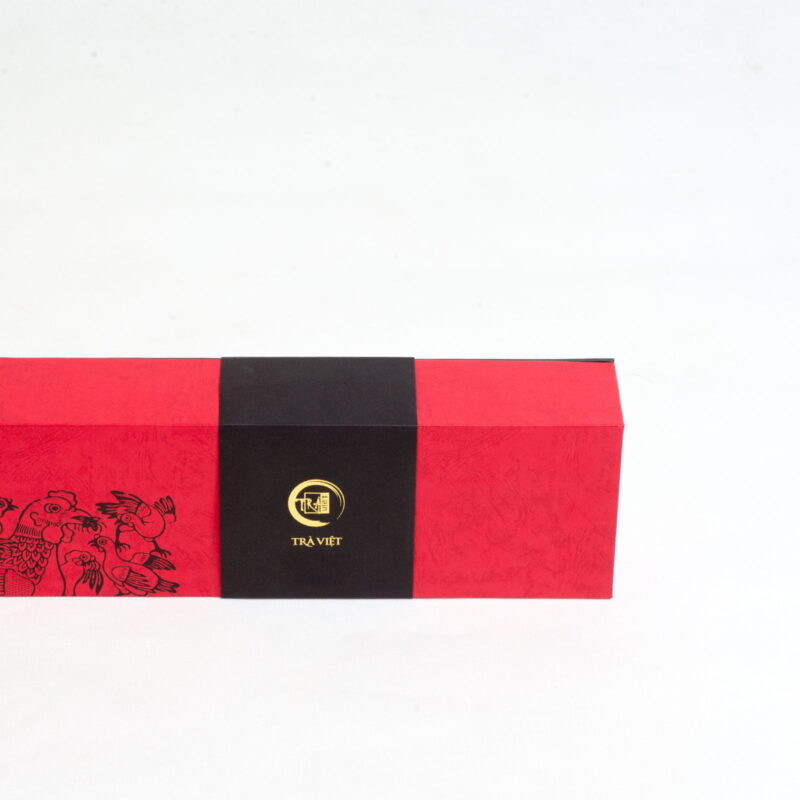 Ginger - Peppermint - Lemongrass - Red Rice - Hibiscus Tea Pyramid Gift 5