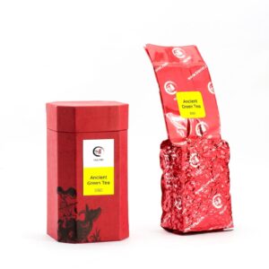 Heritage Tea Gift Box | The Best Collection For Tea Drinker | Oolong Tea - Ancient Green Tea - Loose Leaf Black Tea