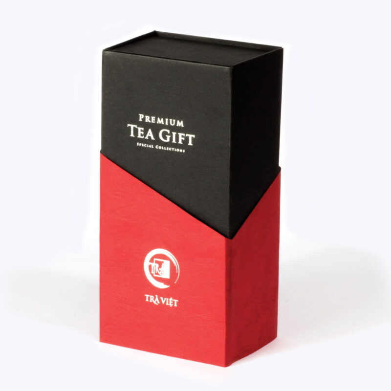 TRAVIET Premium Loose Leaf Tea Gift Set, 2 Tins – Pandan Ginseng & Oolong Tea | Exquisite Tea Collection for Wellness & Relaxation