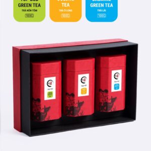 TRAVIET Heritage Tea Gift Box | The Best Collection For Tea Drinker | Jasmine Tea - Oolong Tea - Top Bud Tea