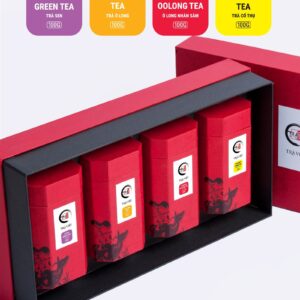TRAVIET Classic Lotus Tea - Ginseng Oolong Tea - Ancient Tea - Oolong Tea Gift Set | Premium Loose Leaf Tea Selection