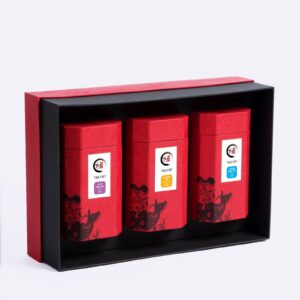 TRAVIET Heritage Tea Gift Box | The Best Collection For Tea Lover | Lotus Tea - Jasmine Tea - Oolong Tea