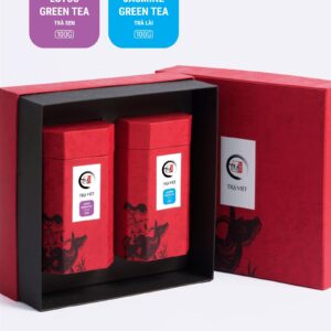 Lotus-Jasmine-Tea-Classic-Gift TRAVIET Heritage Tea Gift Box | The Best Collection For Tea Beginner | Lotus Tea - Jasmine Tea