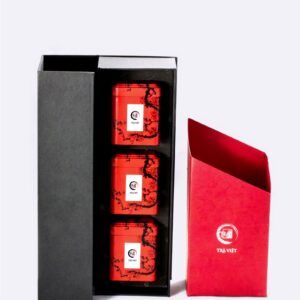 Tea-Tin-Tea-Gift-Sets-3 TRAVIET Luxury Loose Leaf Tea Gift Set, 3 Tins – Lotus Tea, Jasmine Tea & Pandan Ginseng | A Refined Selection for Tea Lovers