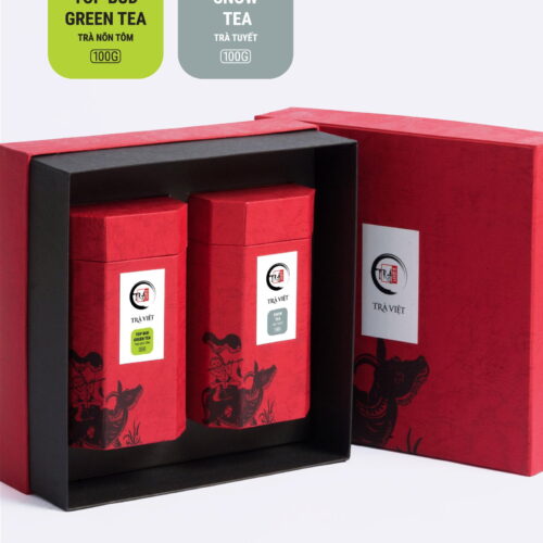 TRAVIET Heritage Tea Gift Box | The Best Collection For Tea Beginner | Top Bud Tea - Snow Tea