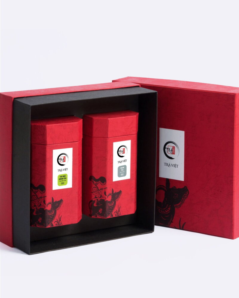 TRAVIET Heritage Tea Gift Box | The Best Collection For Tea Beginner | Top Bud Tea - Snow Tea