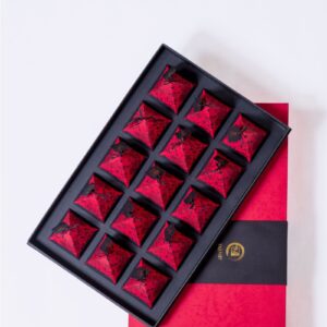 Ginger - Lemongrass - Peppermint - Red Rice - Hibiscus Tea Pyramid Gift 15