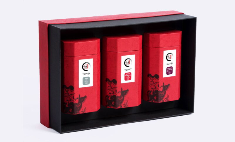 Classic-III-tea-gift-sets TRAVIET Heritage Tea Gift Box | The Best Collection For Tea Lover | Oolong Tea - Ancient Green Tea - Top Bud Tea