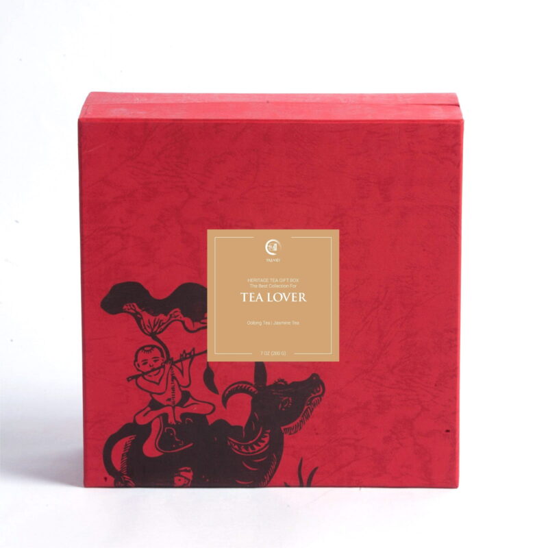 Heritage Tea Gift Box | The Best Collection For Tea Lover | Oolong Tea - Jasmine Tea