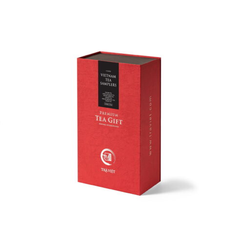 The Best Collection For Vietnam Tea Sampler 6 Tastes | Lotus Tea - Pur eh Tea - Oolong Tea - Loose Leaf Black Tea - Ancient Green Tea - Jasmine Tea