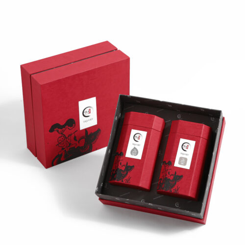 TRAVIET Heritage Tea Gift Box | Bold Fusion & Cooling Freshness | Coffee Tea - Peppermint Tea