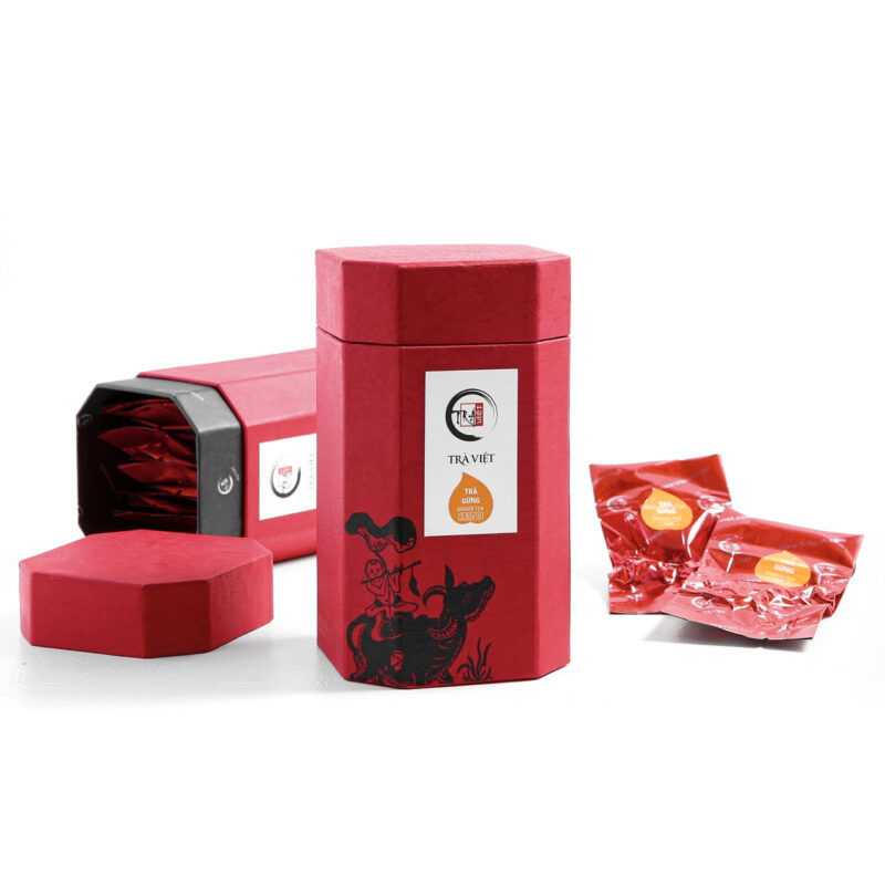 TRAVIET Set Tea | Gifts For Holiday | Loose Leaf Tea | Premium Ginger Tea