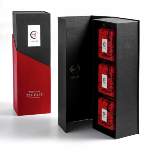 TV_0 72 TRAVIET Deluxe Loose Leaf Tea Gift Set, 3 Tins – Oolong Tea, Top Bud Tea & Snow Tea | A Sophisticated Tea Sampler
